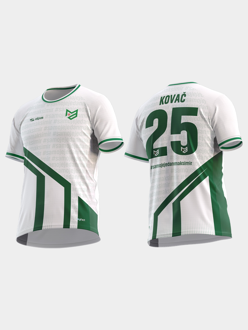 NK Maksimir – bijeli dres