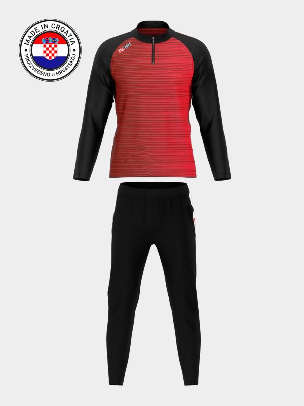Blackline radna trenirka crvena