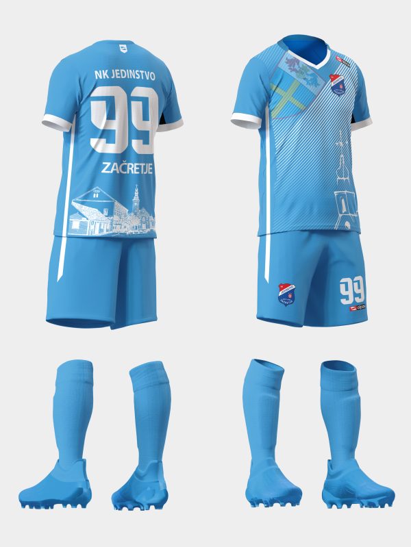 NK Jedinstvo Začretje - dres + hlačice + štucne plavi