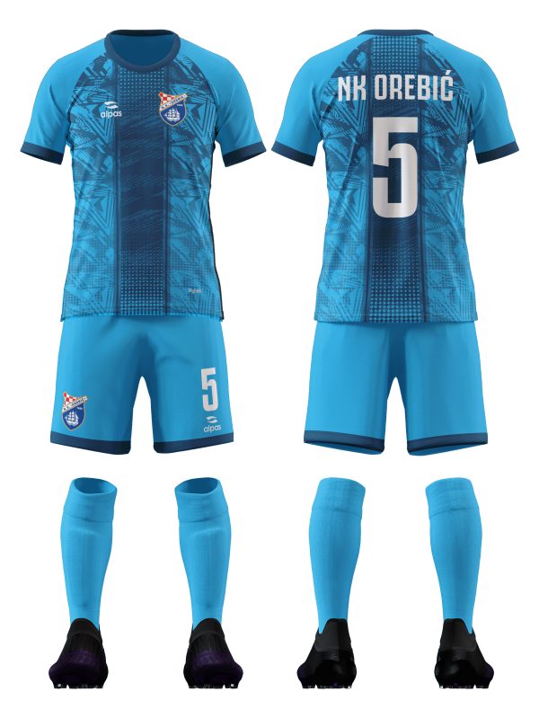 NK Orebić - custom design dres + hlačice + štucne
