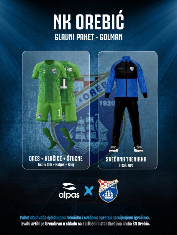 NK Orebić - Glavni paket GOLMAN