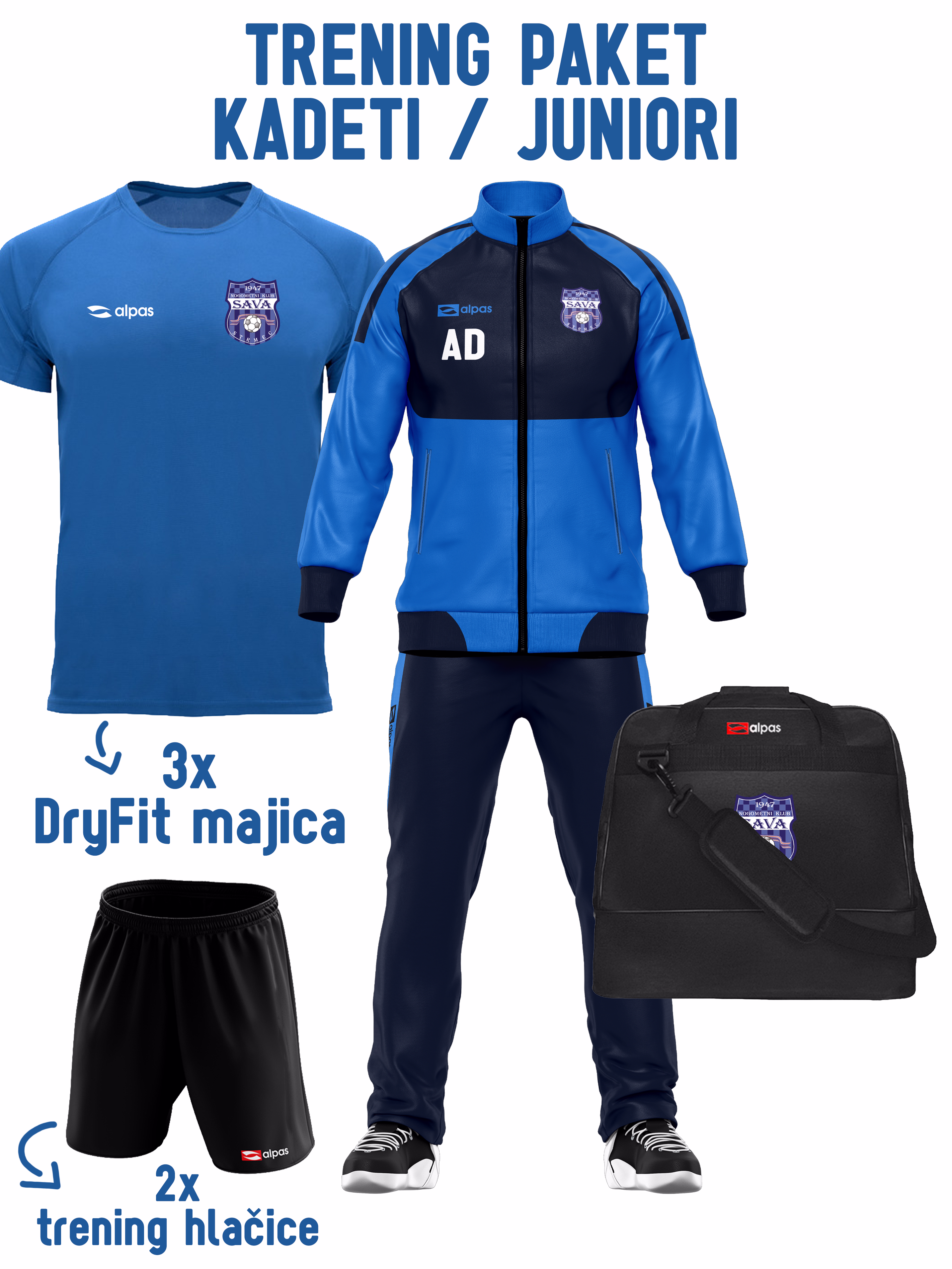 NK Sava Strmec - trening paket juniori i kadeti