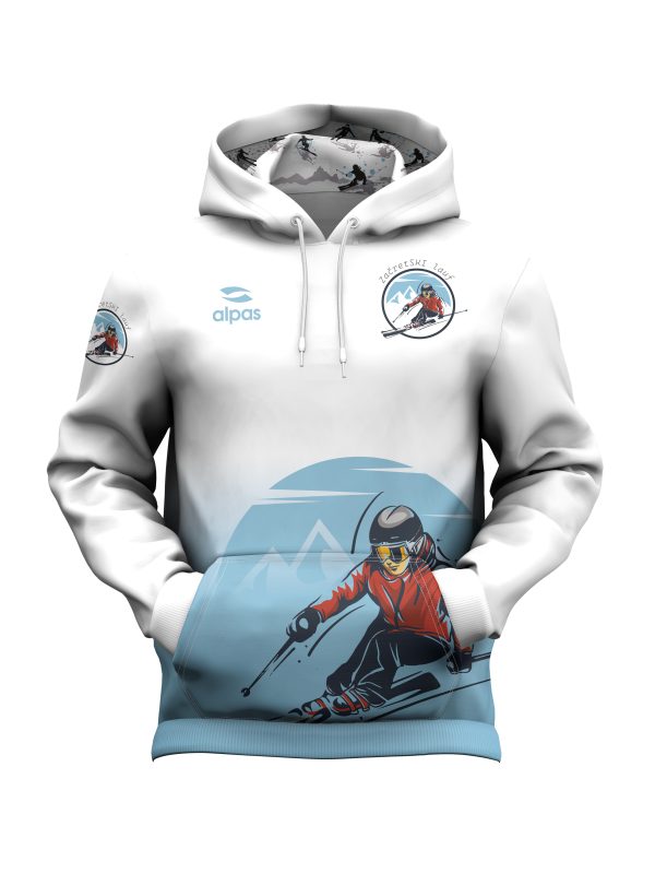 ZačretSKI lauf - custom design Hoody